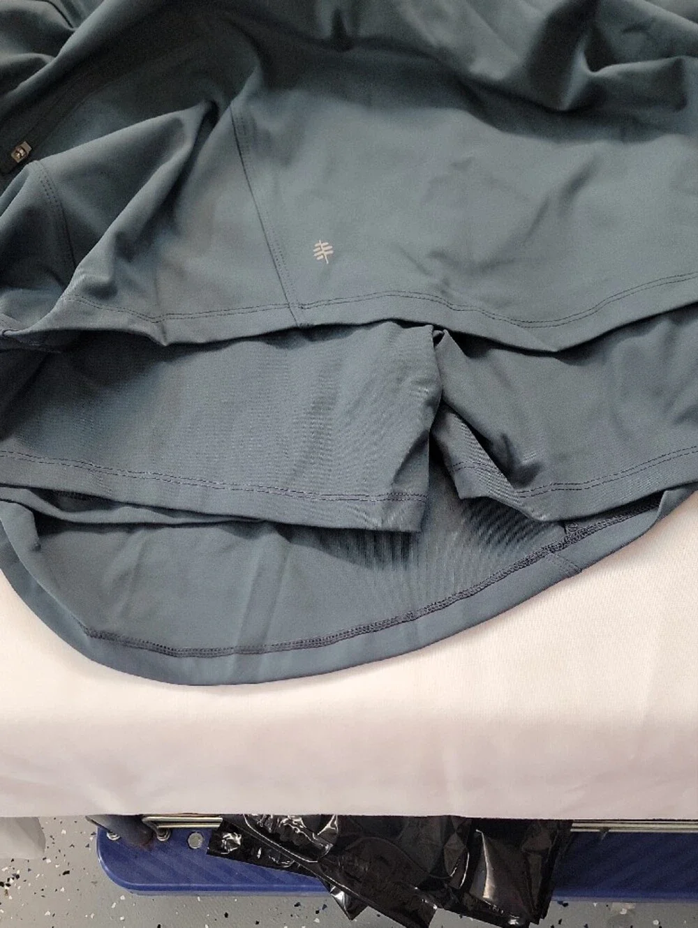 Royal Robbins Slate Blue Active Skort with Side Pockets
